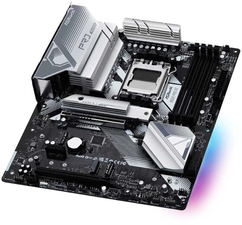 Pagrindinė plokštė ASROCK B650 PRO RS ATX MB AM5 4xDIMM DDR5