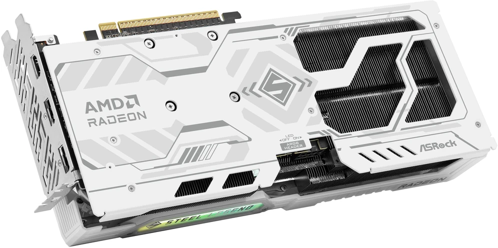 Vaizdo plokštė ASRock Radeon RX 9060 XT Steel Legend 16GB OC