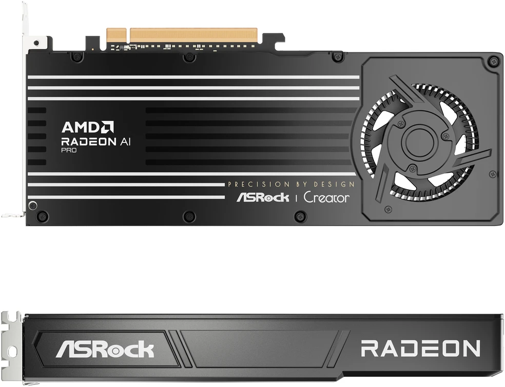 ASRock Radeon AI PRO R9700 Creator 32GB GDDR6