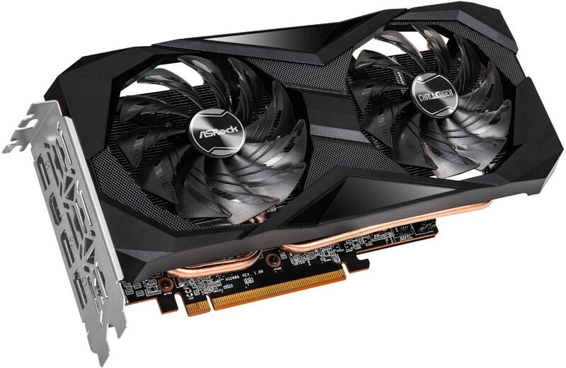Grafikos plokštė ASROCK AMD Radeon RX 7600 8 GB GDDR6 128 bit PCIE 4.0 8x GPU 1770 MHz Dual Slot Fansink 1xHDMI 3xDisplayPort RX7600CL8GO