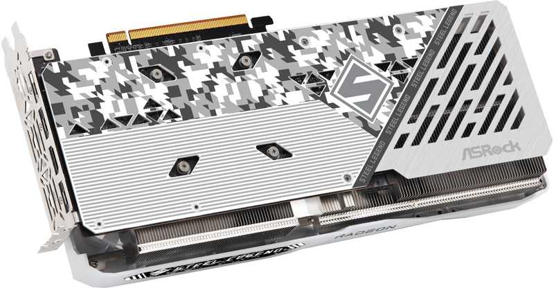 Vaizdo plokštė ASRock Radeon RX 7600 Steel Legend OC 8GB GDDR6
