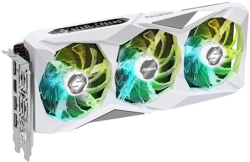 Vaizdo plokštė ASRock Radeon RX 7600 Steel Legend OC 8GB GDDR6