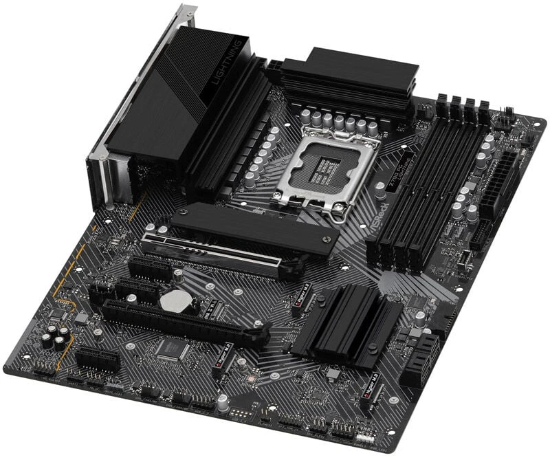 Pagrindinė plokštė ASROCK Intel Z790/LGA1700/ATX/Memory DDR5/Atminties lizdai 4/3xPCI-Express 3.0 1x/1xPCI-Express 4.0 16x/1xPCI-Express 5.0 16x/4xM.2/1xHDMI/1xAudio-In/1xAudio-Out/1xMikrofonas/1xUSB 2.0/6xUSB 3.2/1xUSB-C/1xRJ45