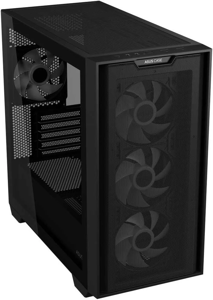 ASUS A21 PLUS TG ARGB Juodas mATX Case