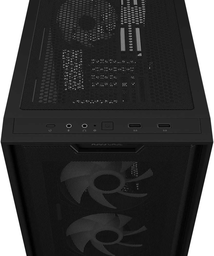 ASUS A21 PLUS TG ARGB Juodas mATX Case