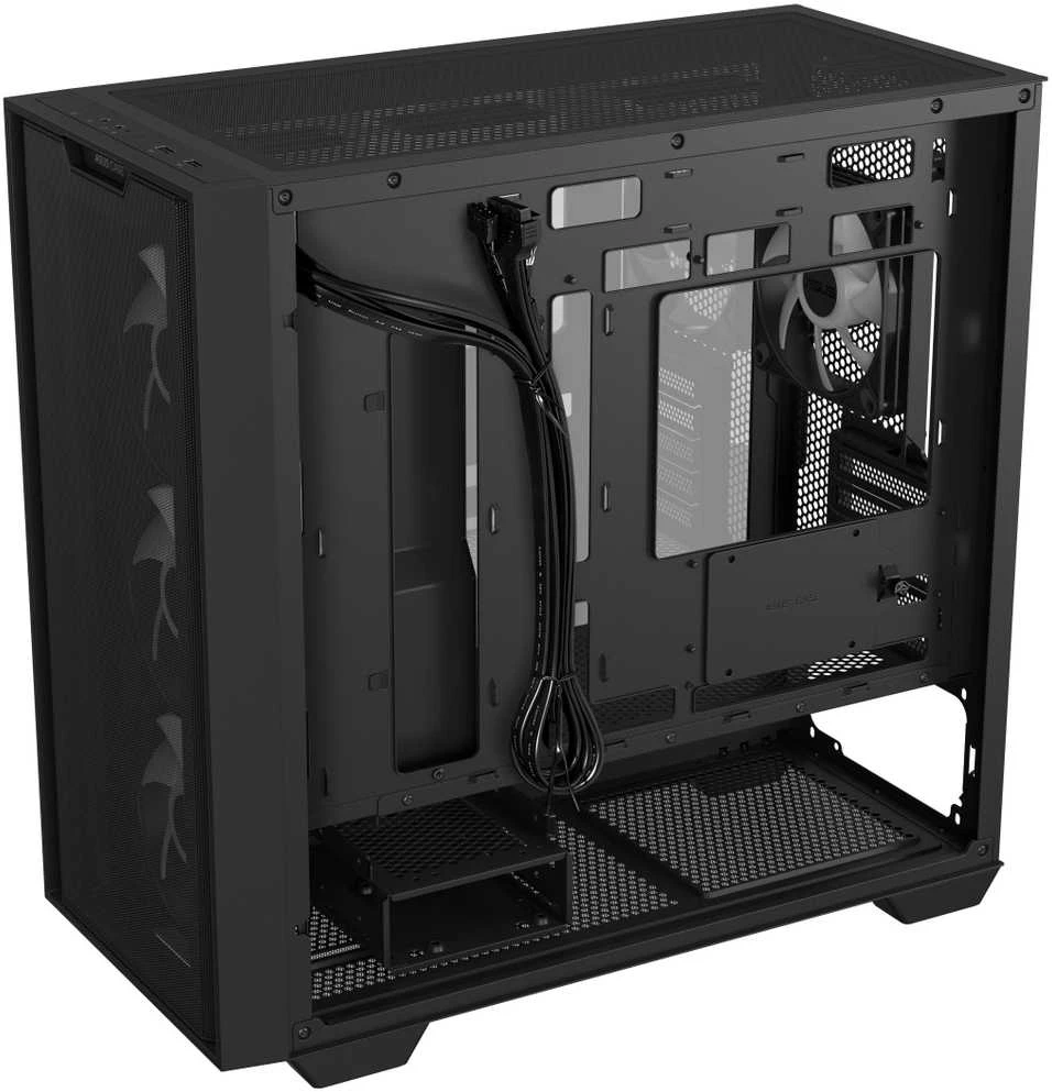 ASUS A21 PLUS TG ARGB Juodas mATX Case