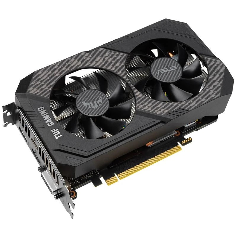 Vaizdo plokštė Asus TUF-GTX1660TI-O6G-EVO-GAMING NVIDIA, 6 GB, GeForce GTX 1660 Ti, GDDR6, PCI Express 3.0, DVI-D talpa 1, HDMI talpa 2, Atminties laikrodžio greitis 12000 MHz