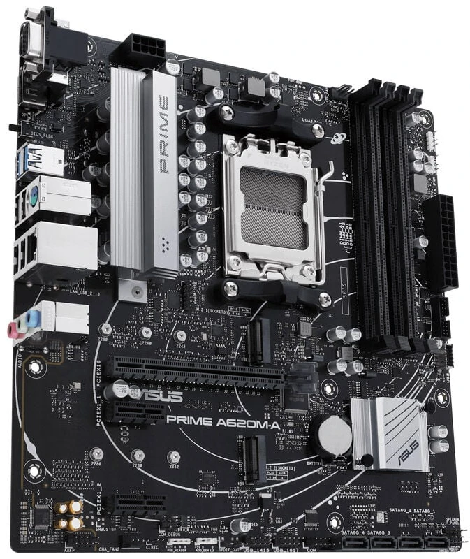 Pagrindinė plokštė Motininė Plokštė - ASUS Prime A620M-A-CSM AM5 Lizdas „Micro ATX“