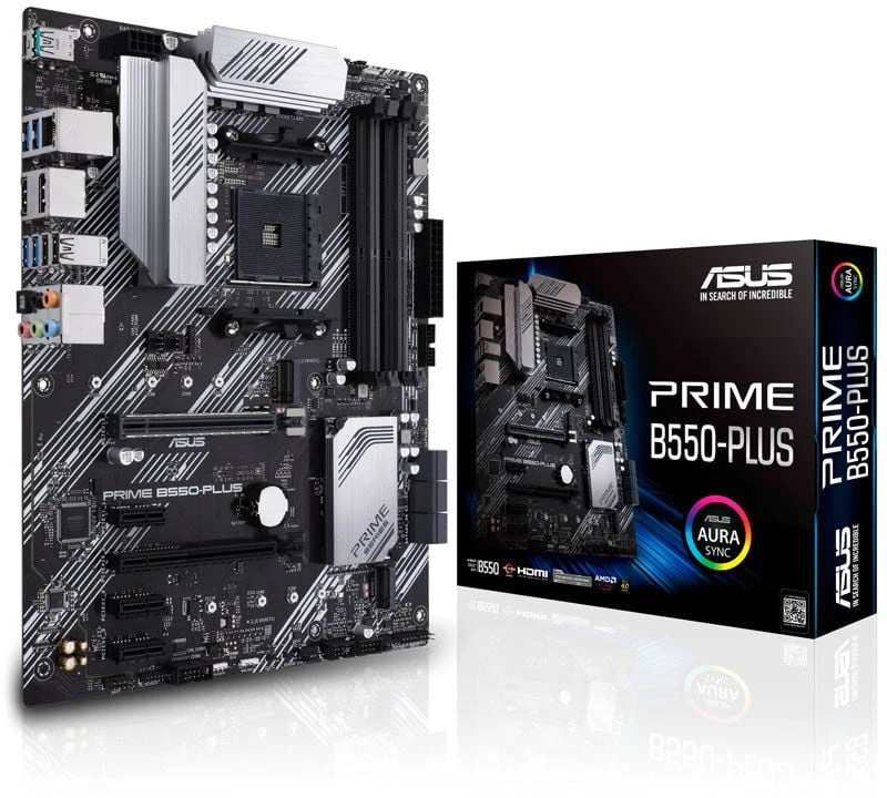 Pagrindinė plokštė ASUS PRIME B550-PLUS