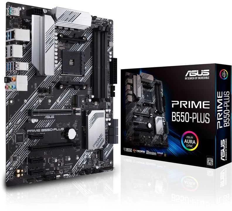 Pagrindinė plokštė ASUS PRIME B550-PLUS