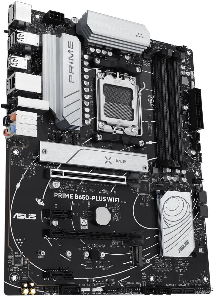 Pagrindinė plokštė ASUS PRIME B650-PLUS WIFI AMD B650 Socket AM5 ATX