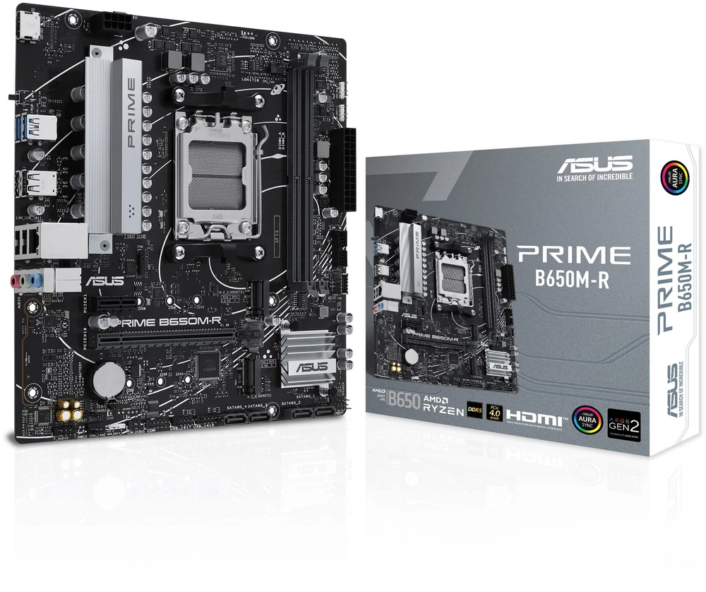 Pagrindinė plokštė ASUS PRIME B650M-R