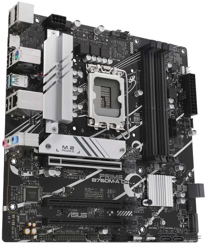 Motininė Plokštė - ASUS PRIME B760M-A D4-CSM Intel B760 LGA 1700 micro ATX