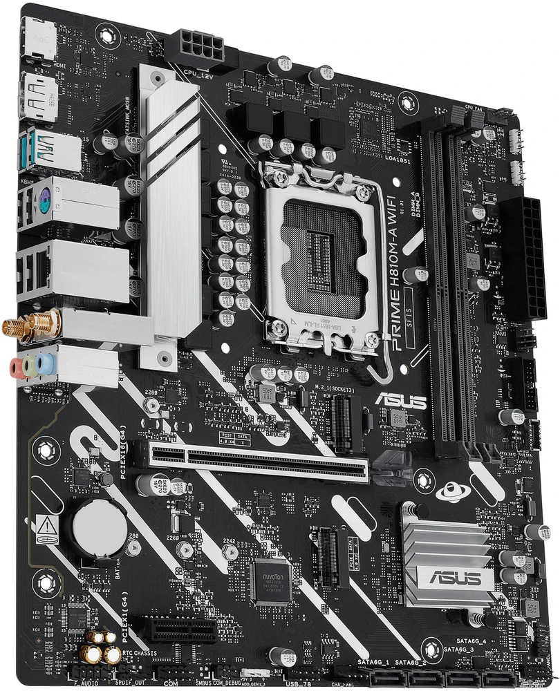 Pagrindinė plokštė ASUS PRIME H810M-A WIFI