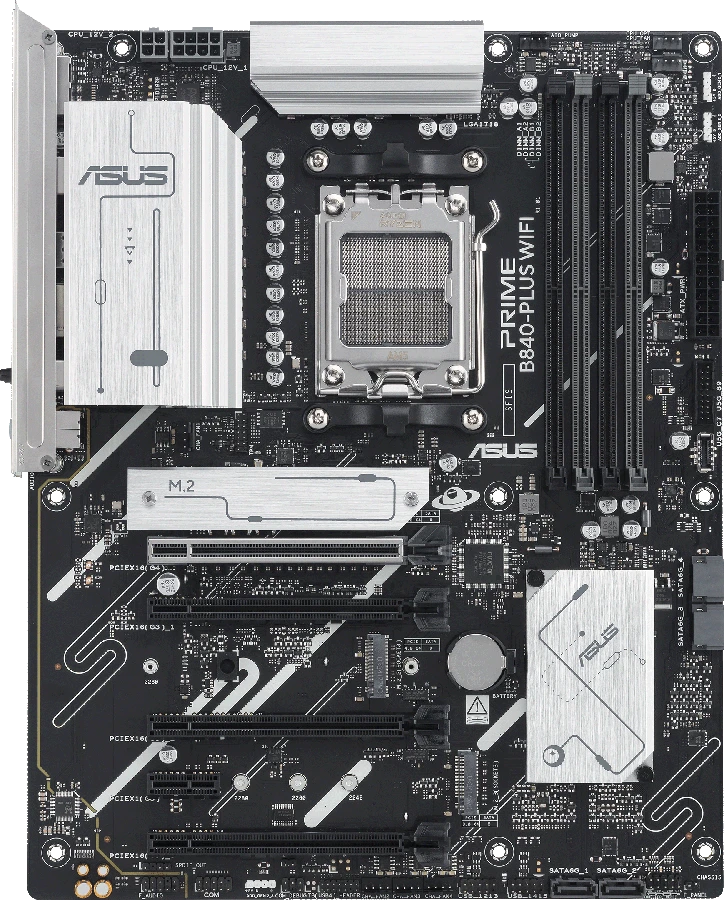 Pagrindinė plokštė ASUS PRIME B840-PLUS WIFI AMD B840 Socket AM5 ATX