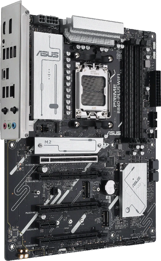 Pagrindinė plokštė ASUS PRIME B840-PLUS WIFI AMD B840 Socket AM5 ATX