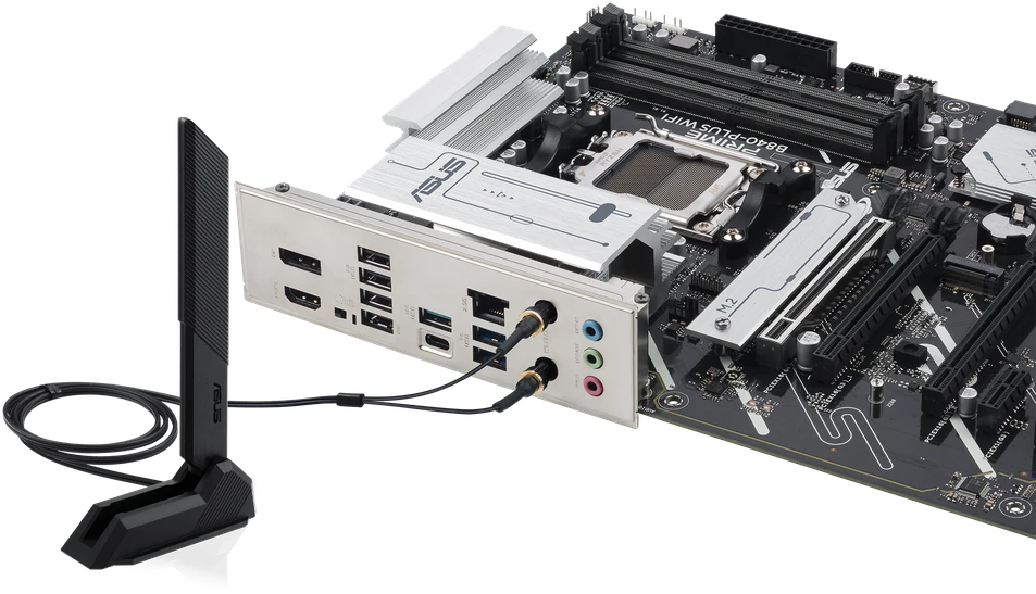 Pagrindinė plokštė ASUS PRIME B840-PLUS WIFI AMD B840 Socket AM5 ATX