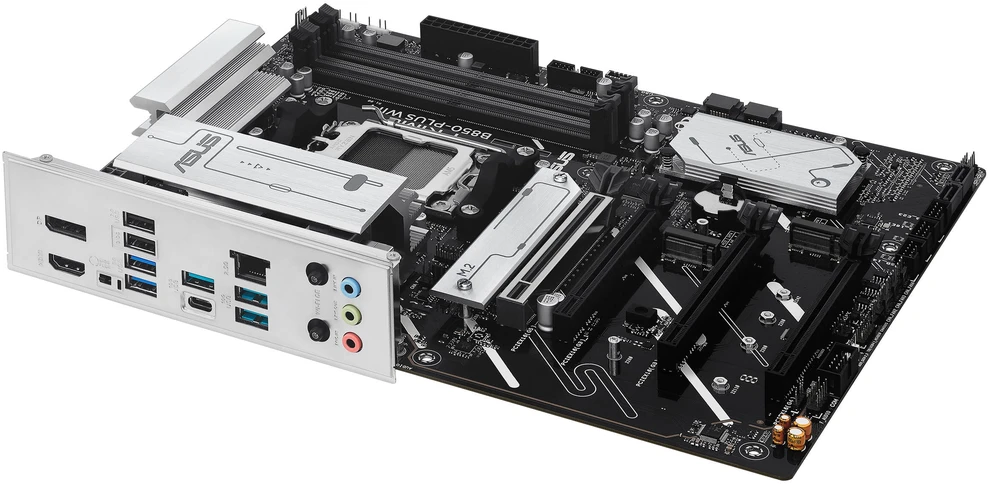 Pagrindinė plokštė|ASUS|AMD B850|SAM5|ATX|DDR5 atmintis|Atminties lizdai 4|2xPCI-Express 3.0 16x|1xPCI-Express 4.0 16x|1xPCI-Express 5.0 16x|3xM.2|1xHDMI|1xDisplayPort|3xUSB 2.0|5xUSB 3.2 B tipo|2xUSB-C|3xAudio prievadas|PRIMEB850-PLUSWIFI
