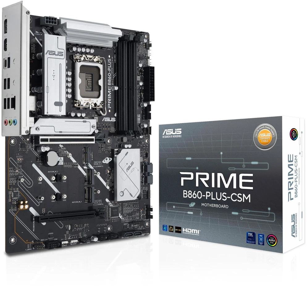 Pagrindinė plokštė ASUS PRIME B860-PLUS-CSM