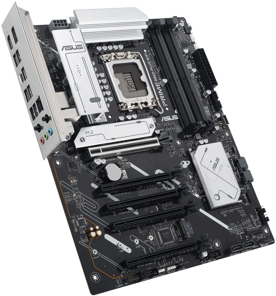 Pagrindinė plokštė ASUS PRIME B860-PLUS WIFI Intel B860 LGA 1851 (V1 lizdas) ATX