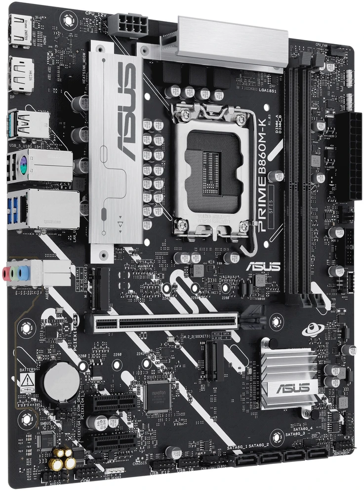 Pagrindinė plokštė ASUS PRIME B860M-K