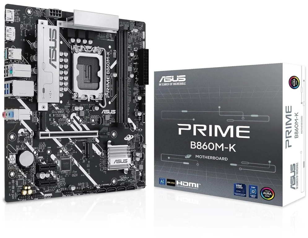 Pagrindinė plokštė ASUS PRIME B860M-K