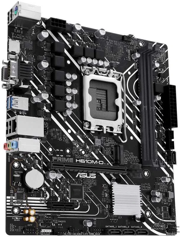Pagrindinė plokštė ASUS PRIME H610M-D (Intel.1700.DDR5.mATX)