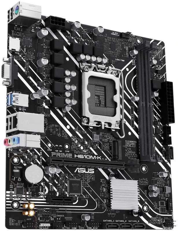 Pagrindinė plokštė „Asus“ procesorių šeima „Intel“ | Procesoriaus lizdas LGA1700 | DDR5 DIMM | Palaikomos standžiojo disko sąsajos SATA, M.2 | SATA jungčių skaičius: 4