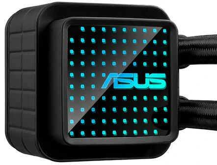 Asus skysto aušinimo bloko LED galvutė