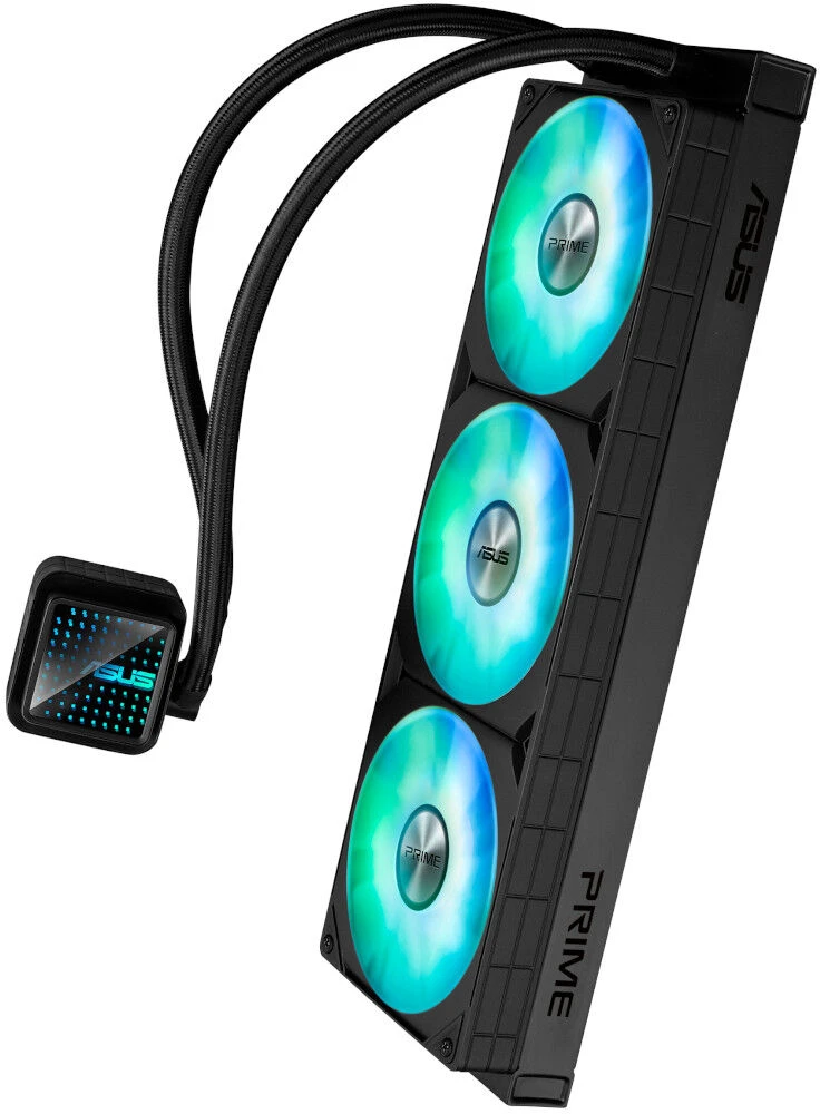 Procesoriaus Aušinimo Rinkinys - Asus Prime LC 360 ARGB 3 Ventiliatoriai Juodas