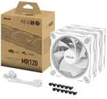 ASUS Prime MR120 Fan ARGB Reverse Baltas 3in1 Kompiuterio dėklas 12 cm 3 pc(s)