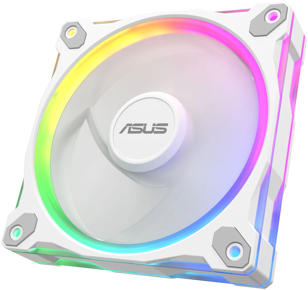 ASUS Prime MR120 Fan ARGB Reverse Baltas 3in1 Kompiuterio dėklas 12 cm 3 pc(s)