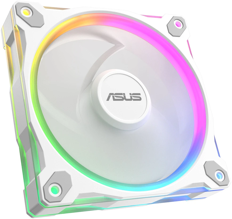 ASUS Prime MR120 Fan ARGB Reverse Baltas 3in1 Kompiuterio dėklas 12 cm 3 pc(s)