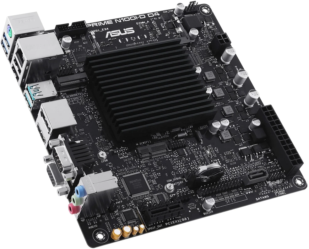 Pagrindinė plokštė ASUS PRIME N100I-D D4-CSM