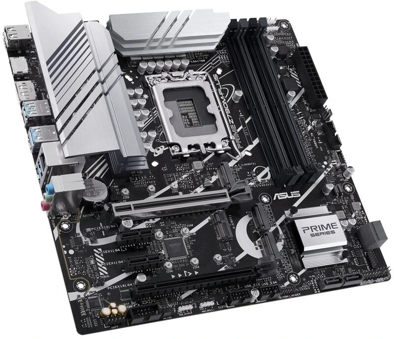 Pagrindinė plokštė ASUS Intel Z790/LGA1700/Micro-ATX/Memory DDR5/Atminties lizdai 4/2xPCI-Express 4.0 1x/1xPCI-Express 4.0 16x/1xPCI-Express 5.0 16x/3xM.2/1xHDMI/1xDisplayPort/2xUSB 2.0/5xUSB 3.2/1xUSB-C/1xRJ45/3xAudio port