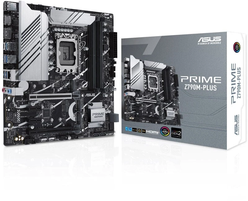 Pagrindinė plokštė ASUS Intel Z790/LGA1700/Micro-ATX/Memory DDR5/Atminties lizdai 4/2xPCI-Express 4.0 1x/1xPCI-Express 4.0 16x/1xPCI-Express 5.0 16x/3xM.2/1xHDMI/1xDisplayPort/2xUSB 2.0/5xUSB 3.2/1xUSB-C/1xRJ45/3xAudio port
