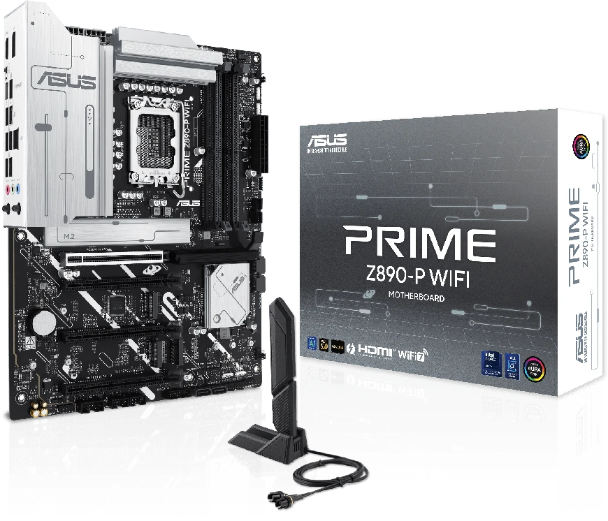 Pagrindinė plokštė ASUS PRIME Z890-P WIFI LGA1851 DDR5 ATX MB