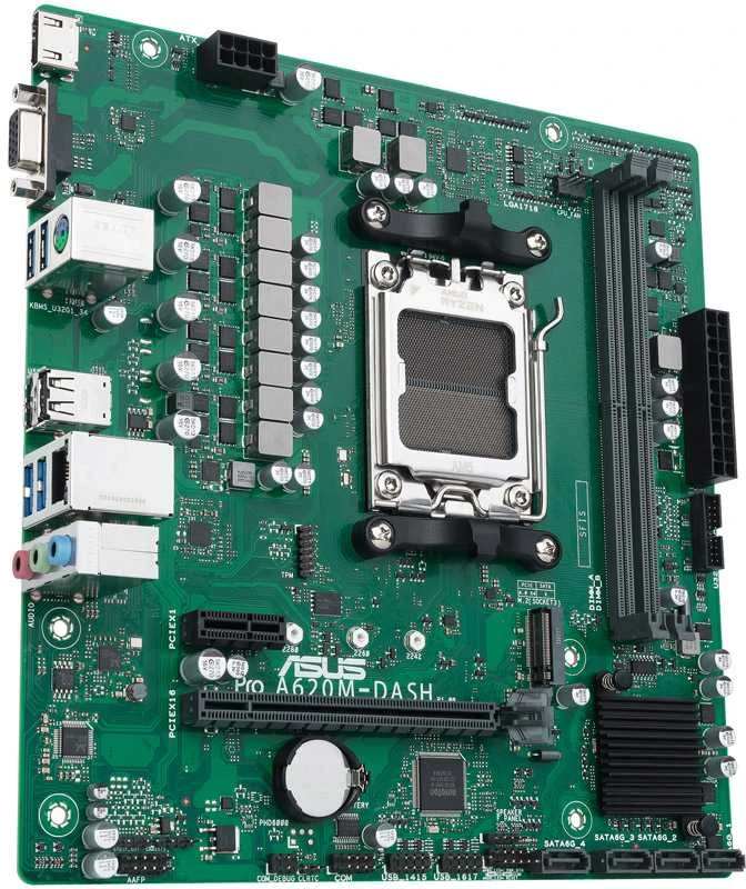 pagrindinė plokštė Asus PRO A620M-DASH-CSM