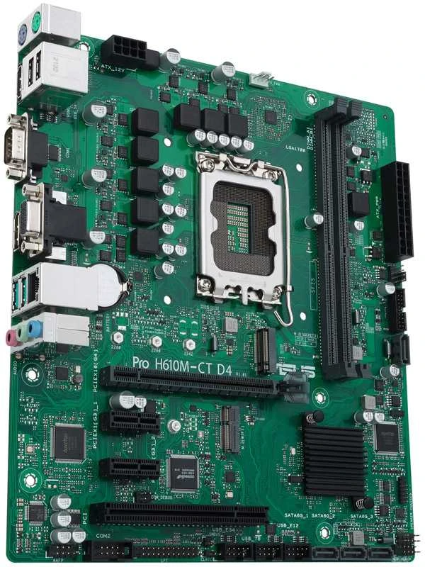 Motininė Plokštė - ASUS PRO H610M-C D4-CSM Intel H610 LGA 1700 micro ATX