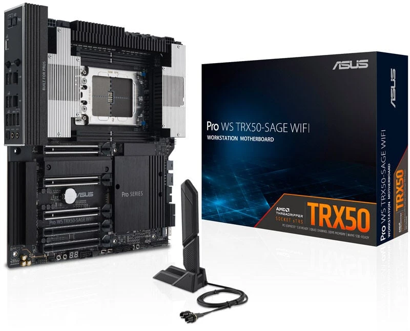 Pagrindinė plokštė ASUS Pro WS TRX50-SAGE WiFi