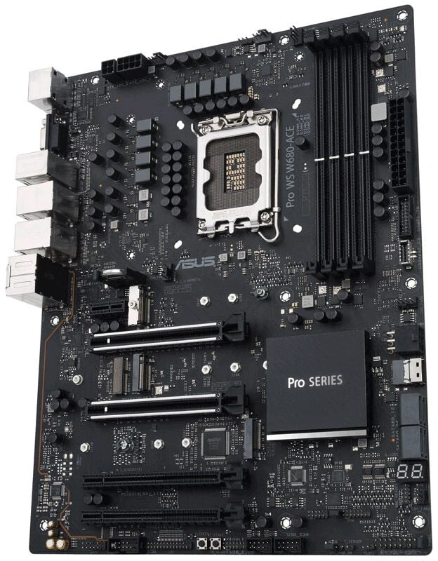 Pagrindinė plokštė ASUS PRO WS W680-ACE