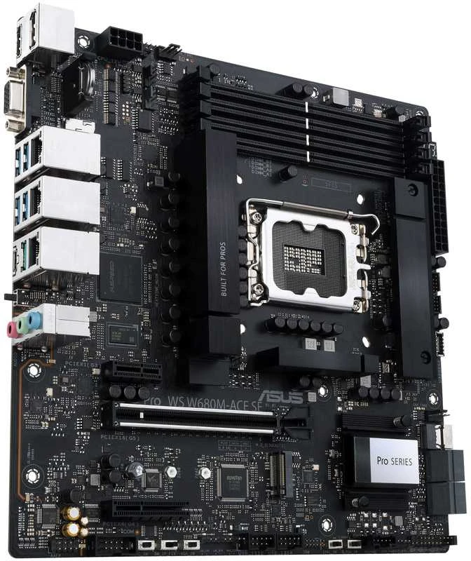 Pagrindinė plokštė ASUS Pro WS W680M-ACE SE