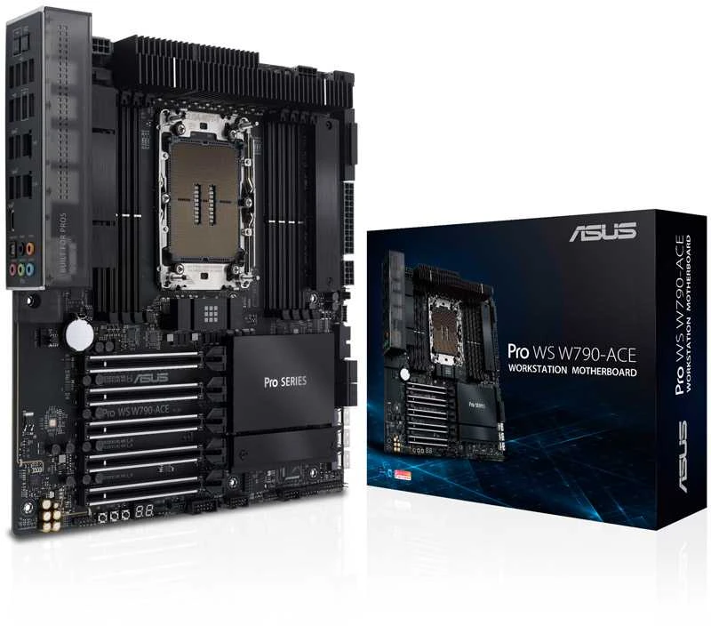 Pagrindinė plokštė ASUS Pro WS W790-ACE