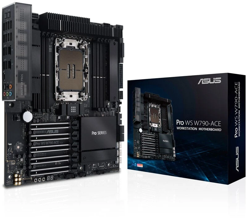 Pagrindinė plokštė ASUS Pro WS W790-ACE