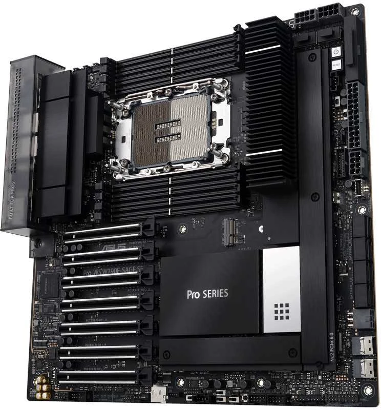 Pagrindinė plokštė Asus PRO WS W790E-SAGE SE/Intel W790/LGA4677/EEB