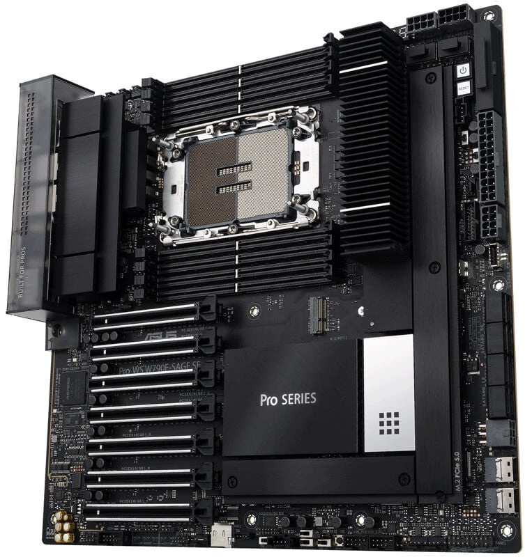 Pagrindinė plokštė Asus PRO WS W790E-SAGE SE/Intel W790/LGA4677/EEB