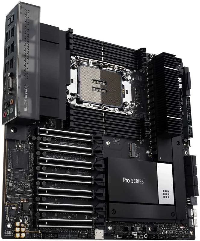 Pagrindinė plokštė Asus PRO WS W790E-SAGE SE/Intel W790/LGA4677/EEB