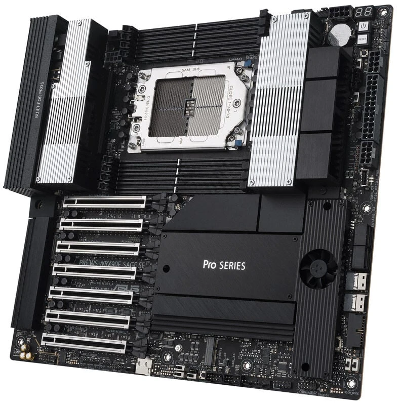 Pagrindinė plokštė ASUS PRO WS WRX90E-SAGE SE