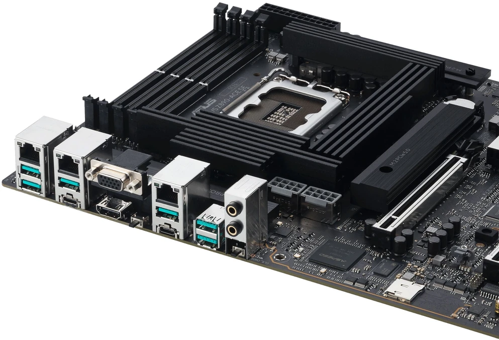 ASUS Pro WS Z890-ACE SE pagrindinė plokštė, LGA 1851 lizdas, Intel Z890, ATX, DDR5