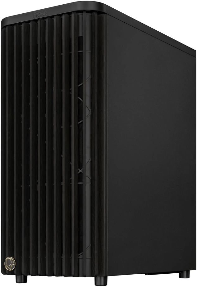 ASUS ProArt PA401 Wood Edition kompiuterio korpusas, Midi-Tower, ATX, Mesh-Panel juodas